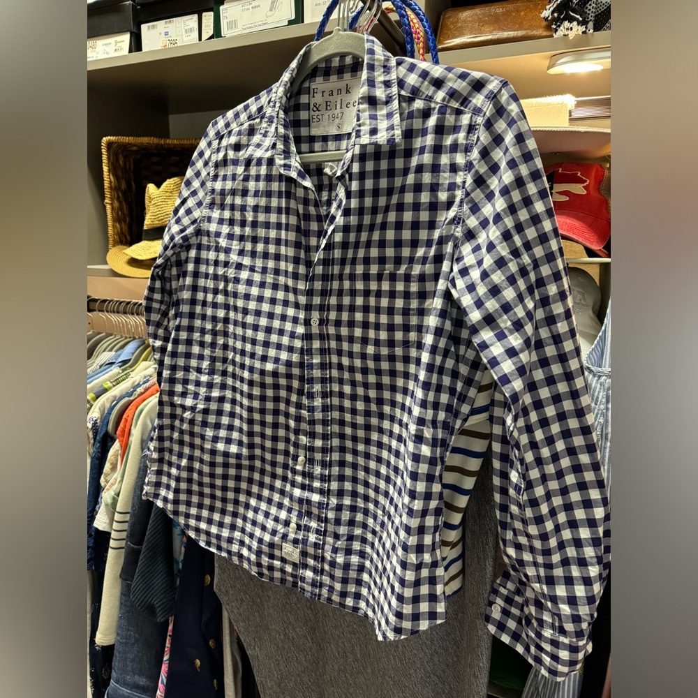 Frank & Eileen Gingham Button Down - Picture 2 of 9